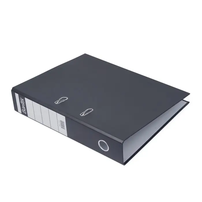 Bantex Lever Arch File Ordner Economic Folio 7cm Hitam 1401 10 - Gambar 2